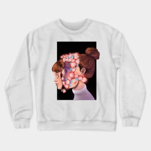 Break free your rosy self Crewneck Sweatshirt